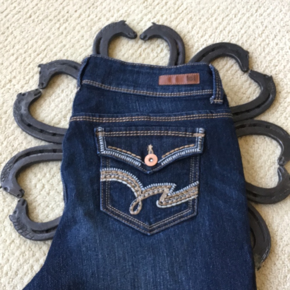 LEI Sophia Hipster Flare Jeans Size 11R